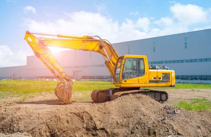Travaux de terrassement près de Nogaro
