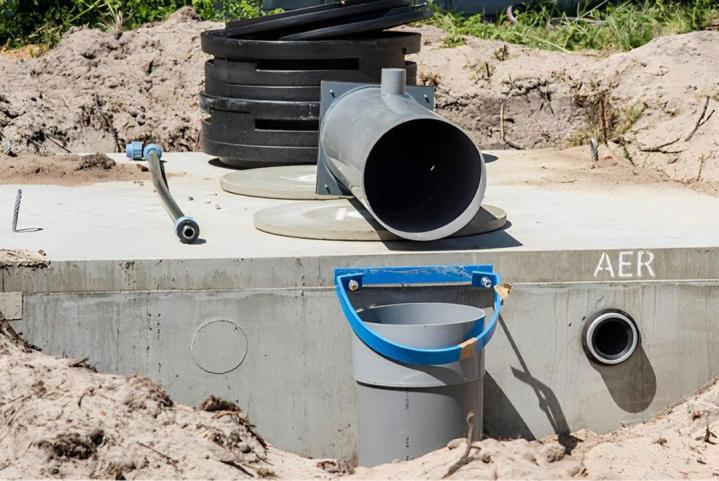 Nous installons des microstations pour un traitement efficace des eaux usées.